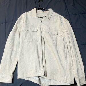 H&M corduroy jacket beige LARGE